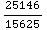 25146/15625